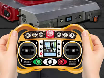 Microzone C7 mini PLUS Red Radio Control and MC210R Transmitter Receiver