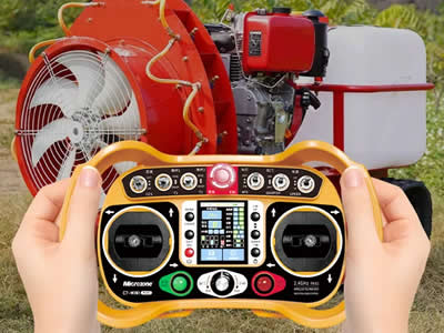 Microzone C7 mini PLUS Red Radio Control and MC210R Transmitter Receiver