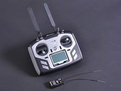 Microzone MC10 2.4GHz 10 Channel Radio Control RC Transmitter and Receiver