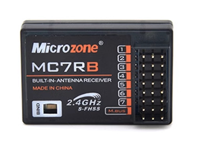 MicroZone MC7RB 7 channel 2.4G Receiver 